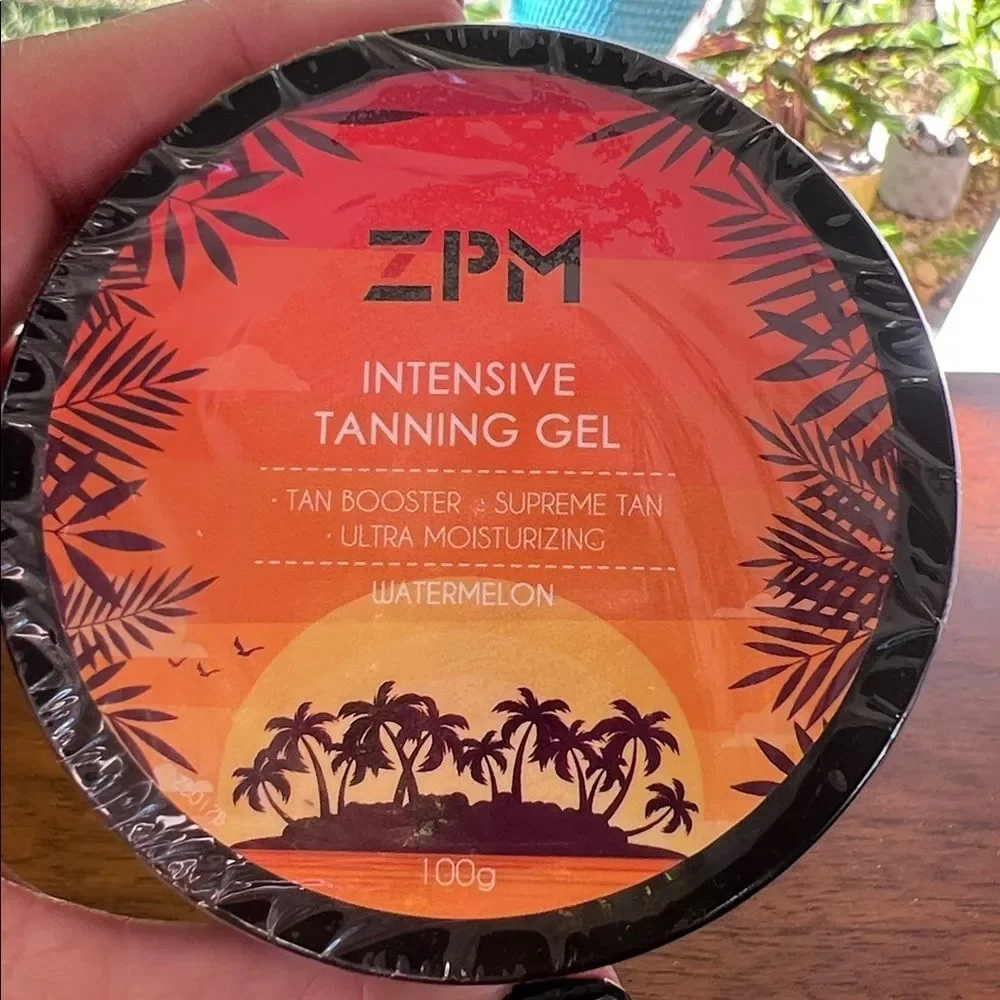 ZPM Intensive Tanning Gel WATERMELON sealed indoor/outdoor tanning Booster